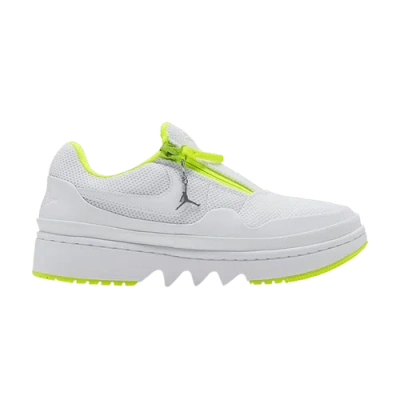 Pre-owned Jordan Air  Wmns Air  1 Jester Xx Low 'white Volt' Ar6774-107 In White/white/phantom/volt