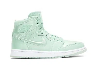 Pre-owned Jordan Air  Air  1 Retro High Eason Of Her: Mint' Ao1847-345 Women's Shoes In White