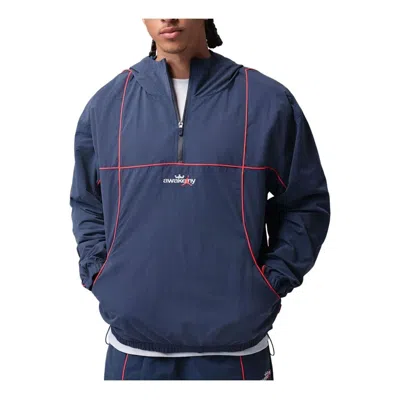 Jordan Air  X Awake Ny Track Jacket 'midnight Navy Infrared' In Purple
