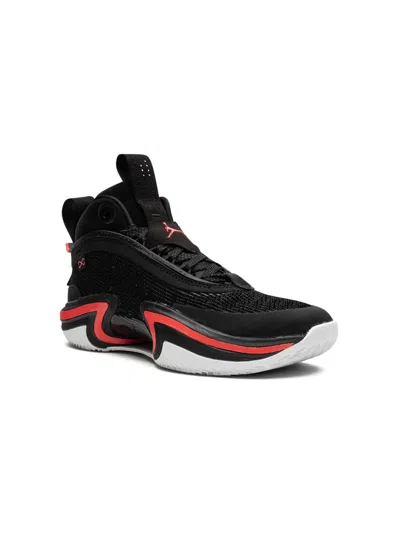 Jordan Kids' Air  Xxxvi Sneakers In Black/red