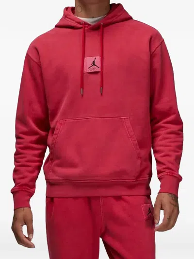 Jordan Air Statement Hoodie In Red