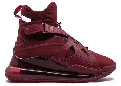 Pre-owned Jordan Air Latitude 720 Lx (women's) Sneakers In Gym Red/bright Crimson/metallic Gold