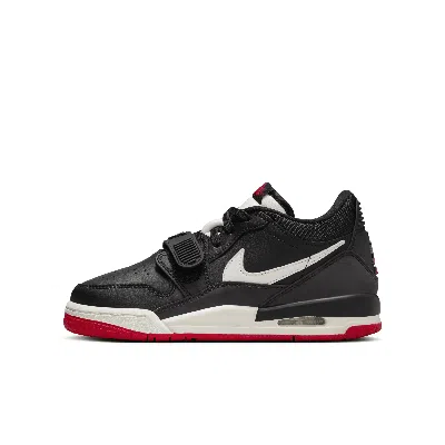 Jordan Air  Legacy 312 Low Big Kids' Shoes In Black/sail/red