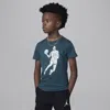 Jordan Air  Little Kids' Dots Graphic T-shirt In Green