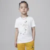 Jordan Little Boys Air Dots Short-sleeve Graphic T-shirt In White