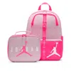 Jordan Air  Lunch Backpack Big Kids' Backpack (18l) And Lunch Bag (3l) In Pink