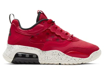 Pre-owned Jordan Air Max 200 Sneakers In Fire Red/black/sail