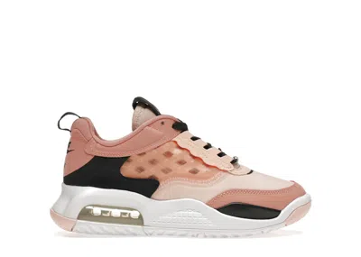 Pre-owned Jordan Air Max 200 Sneakers In Washed Coral/pink Quartz/dark Smoke Grey