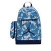 Jordan Air School Big Kids' Backpack (17l) In Blue