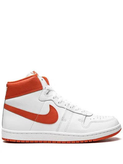 Jordan Air Ship Pe Sp "team Orange" Sneakers In White