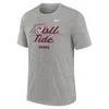 Jordan Alabama Crimson Tide Local Campus Time Honored Tradition  Men's College T-shirt In Grey