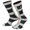 Jordan All Out Print Crew Socks 1 Pack In Green/black