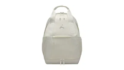 Pre-owned Jordan Alpha 28l Backpack In Sail In Sand