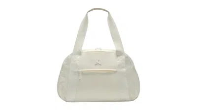 Pre-owned Jordan Alpha 46.8l Duffel Bag In Sail In Sand