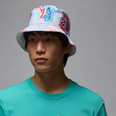 Jordan Apex Reversible Bucket Hat In White