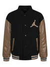 Jordan Kids Varsity Jacket In Black