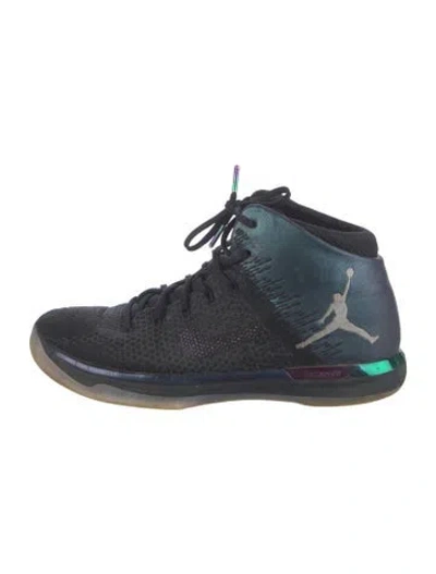 Pre-owned Jordan Athletic Sneakers In Blue