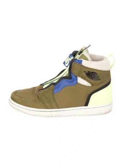 Pre-owned Jordan Athletic Sneakers In Green