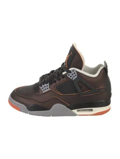 Pre-owned Jordan Athletic Sneakers In Orange