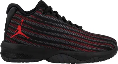 Pre-owned Jordan B. Fly Sneakers In Black/gym Red/dark Grey