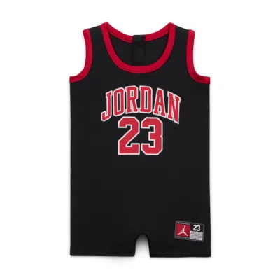 JORDAN BABY (0-) JUMPMAN 23 JERSEY ROMPER,1015858991