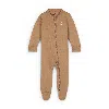 Jordan Baby (0-9m) Jumpman Footed Coverall In Brown
