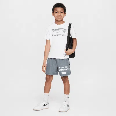 Jordan Dri-fit Little Kids' 2-piece Multi Woven Shorts Set In Grey