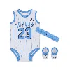 JORDAN BABY (0-9M) PRINTED 23 JERSEY 3-PIECE BOXED SET,1015699437