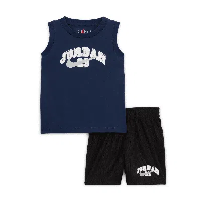 Jordan Baby (12-24m) Mvp 23 Tank Top And Shorts Set In Black