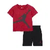 Jordan Baby (12-24m) Jumpman 2-piece Shorts Set In Black