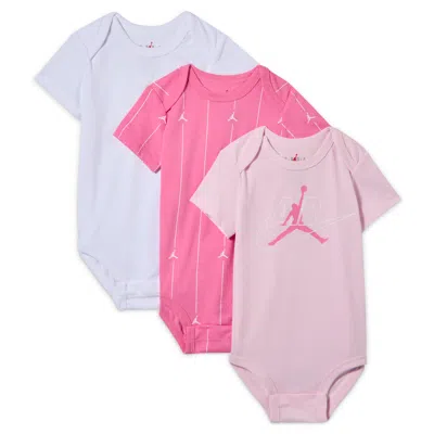 Jordan Baby (6-12m) Jumpman Air Bodysuits (3-pack) In Multi