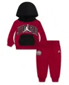 Jordan Baby Boys 2-piece Gametime Fleece Hoodie And Joggers Set In Multi
