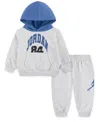 Jordan Baby Boys 2-piece Jumpman Fleece Hoodie And Pants Set In Animal Print