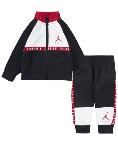 Jordan Baby Boys' Air Color-block Tricot Tracksuit And Pants, 2-piece Set In Multi