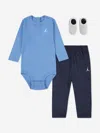 Jordan Baby Boys Essential Bodysuit Set In Multi