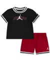 Jordan Toddler Boys 2-piece Logo Mesh T-shirt And Shorts Set