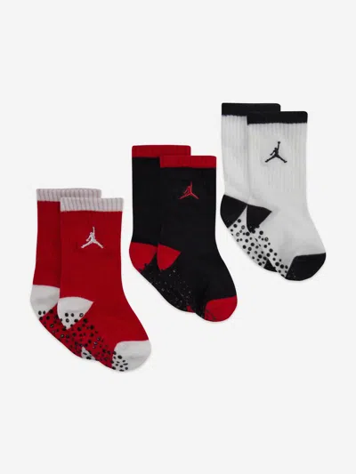 Jordan Baby Boys Speckle Socks Set In Multi