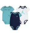 Jordan Baby Girl Or Boy Mj Brooklyn Essentials Bodysuits, 3 Pack