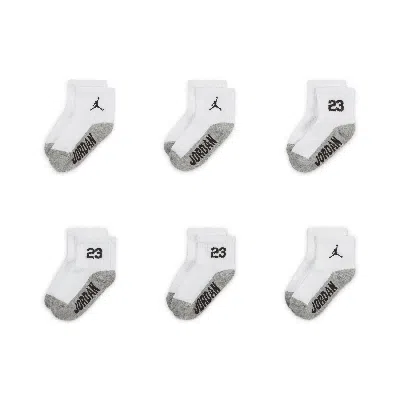 Jordan Baby Infant Socks (6 Pairs) In Black