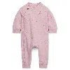 Jordan Baby Jumpman Nep Coverall In Pink