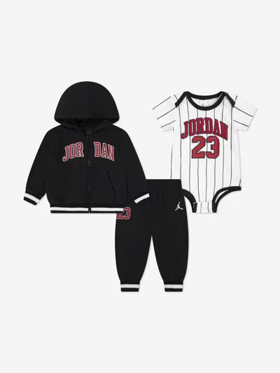 Jordan Kids' Baby Mj 23 Tracksuit Set In Black