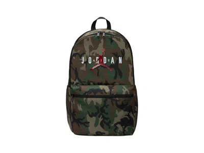 Pre-owned Jordan Backpack 23l Backpack In Camo Green