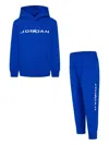 Jordan Kids Mj Baseline Tracksuit In Blue