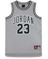Jordan 23 Jersey - Big Kid In Gray