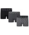 Jordan Big Boys 23 Monogram Boxer Briefs, 3 Pack In Multi