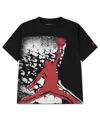 Jordan Big Boys 8-20 Mj Short-sleeve T-shirt In Black
