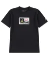 Jordan Big Boys 8-20 Stencil Tag Short-sleeve T-shirt In Black