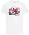 Jordan Boys  Dunk T-shirt In 001white