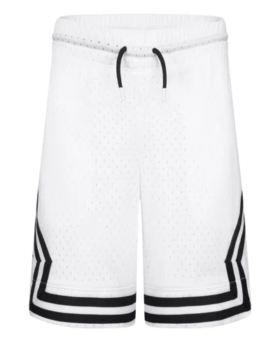 Jordan Kids' Big Boys Air Diamond Dri-fit Ii Shorts In White