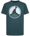 Jordan Boys  Air  Hbr Ring Short Sleeve T-shirt In Oxidize Green